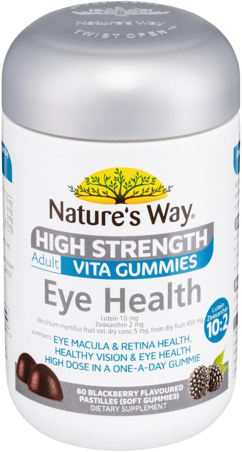 Nature'S Way High Strength Adult Eye Health Vita 60 Gummies image number 1