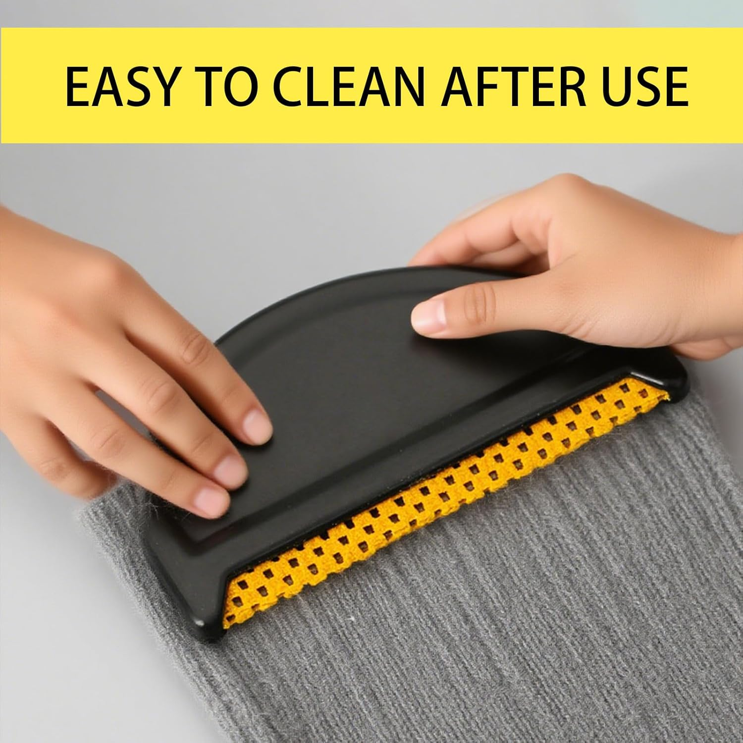 RIBHNXHI ​​Cashmere Fine Wool Clothes Sweater​​ Multi-Fabric Garments De-Pilling De-Fuzzing Comb Lint Fuzz Balls Remover Pills Cleaner and Shaver Cashmere Comb image number 3