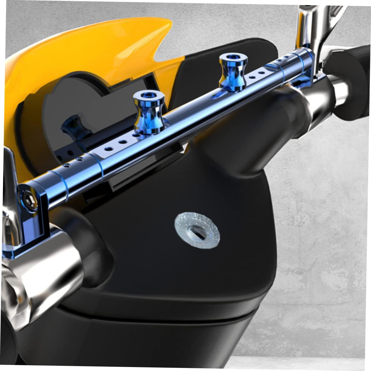 FELTECHELECTR 1Pc for Motorbike Lightweight Handlebar Reinforcement Mobile Phone Extension Bracket Motorcycle Modification Accessory image number 2