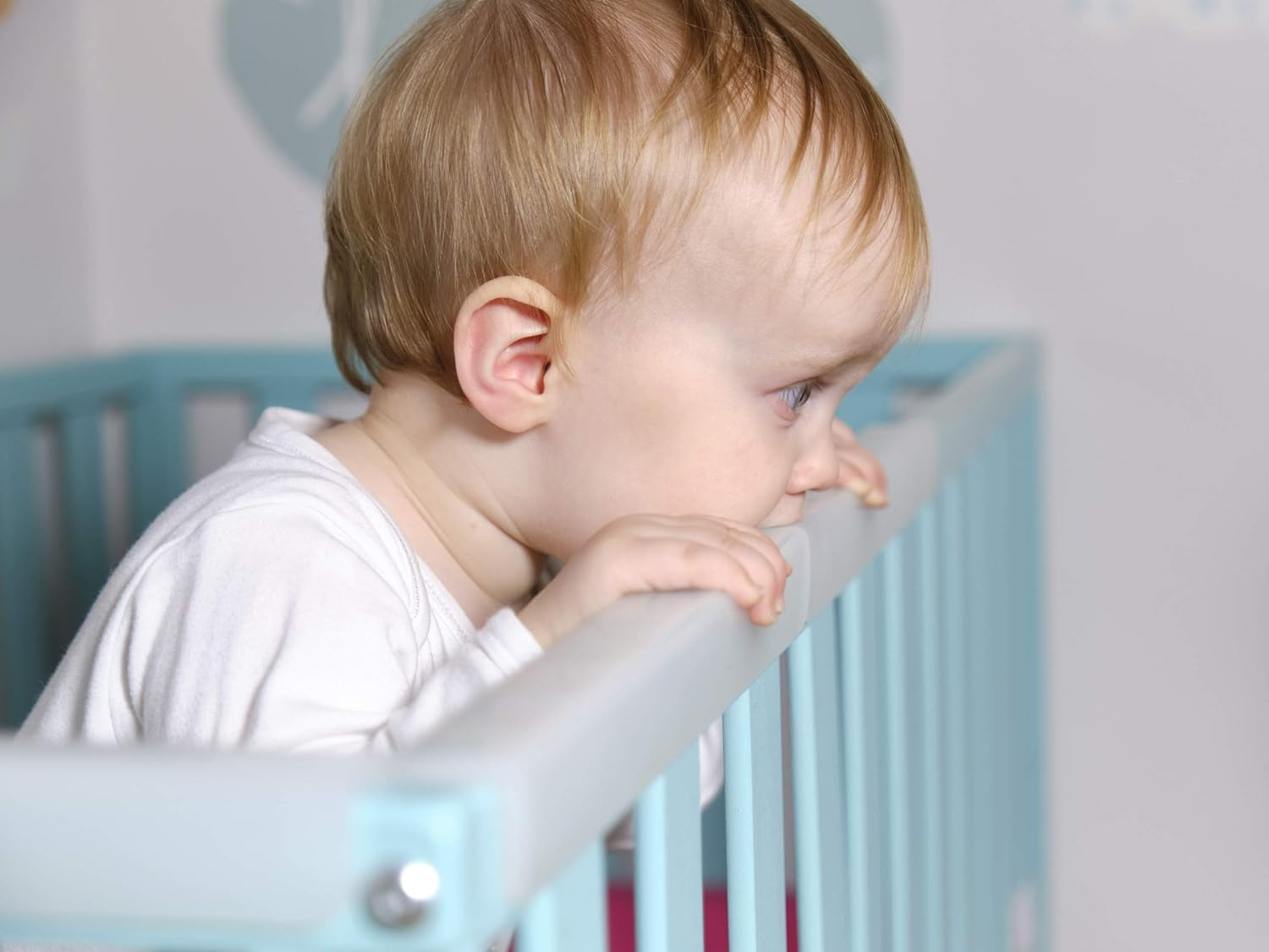 Prince Lionheart Cot Rail Protector | 2Cm Width Cot Edges | Safe Teething | Cot Protection |Cot Guard | Safe, Non-Toxic & Food-Grade Material |Gentle on Gums | No Adhesive Required image number 1
