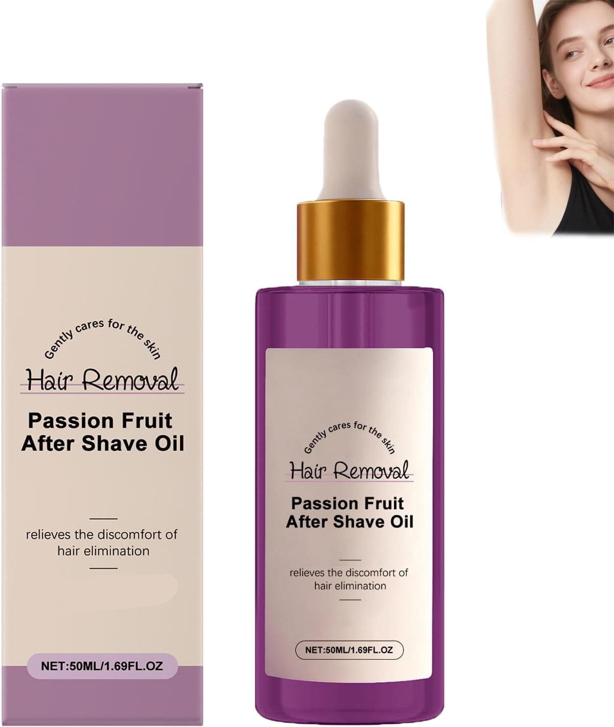 After Shave Oil,After Shave Oil Women for Smooth Skin,Reduce Hairs & Dryness,Shaving Skin Care Oils,Hydrating & Soothing Body Serum,Gentle & Non-Irritating,Reduce Discomfort after Shaving (1 PCS)