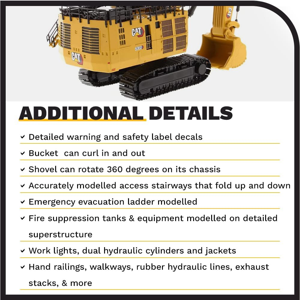 Cat 1:87 6060 Hydraulic Mining Excavator Highline Series image number 5