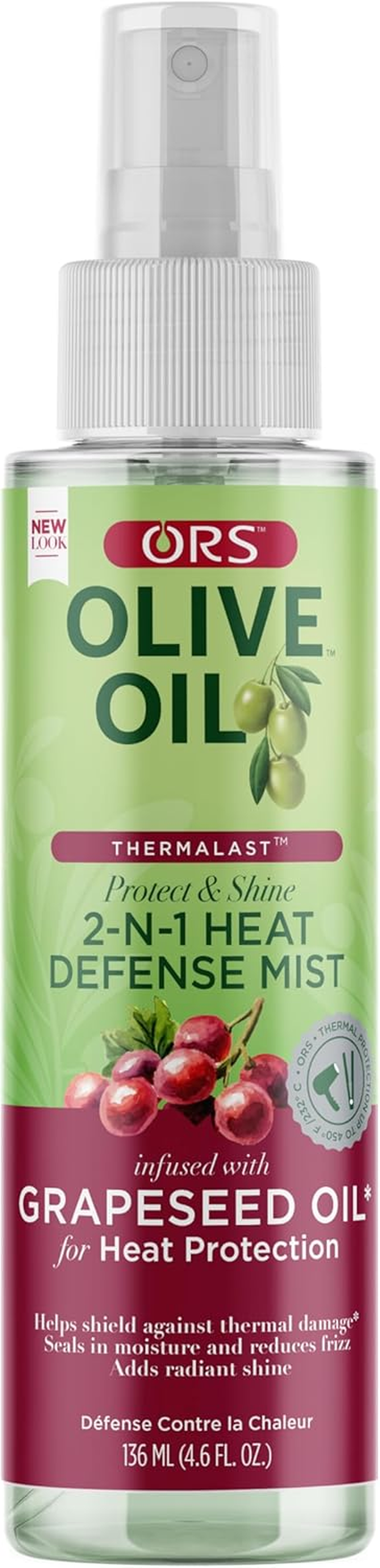 ORS Olive Oil 2-N-1 Shine Mist & Heat Defense image number 4