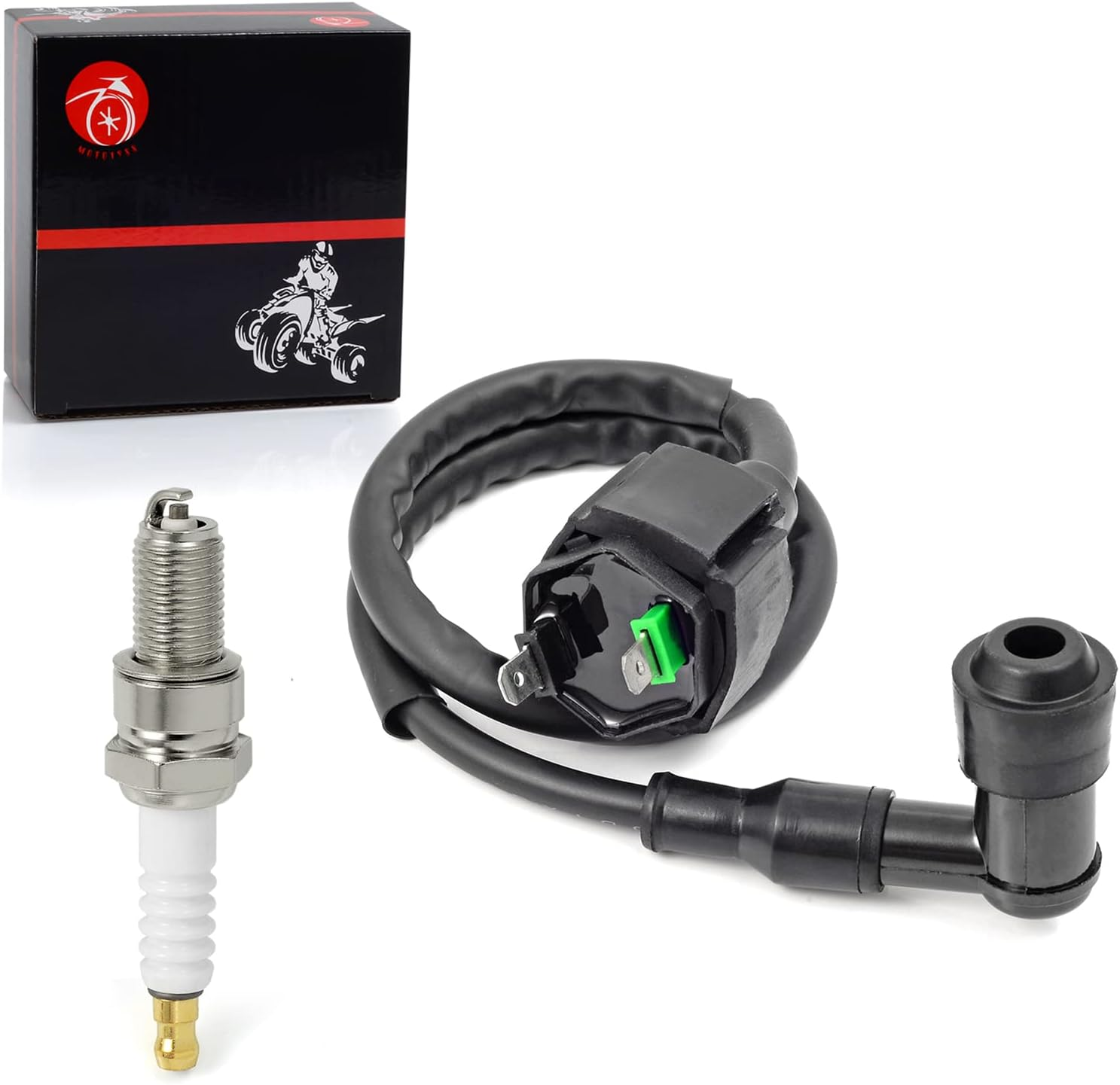 CDI Box Igniter and Ignition Coil & Spark Plug for HONDA CRF 100F CRF 80F XR 80R XR 100R 1992-2013 30410-GT9-000 image number 4