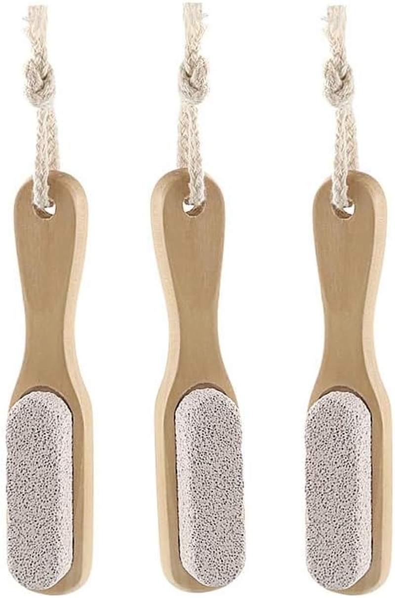 Pumice Stone Brush for Feet with Handle Cocoon and Dead Skin Remover (Brown, One Size) image number 5