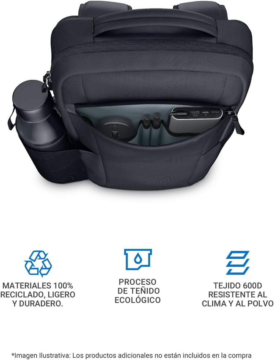 Dell CP5724S Ecoloop Pro Slim 15 Backpack, Black image number 1