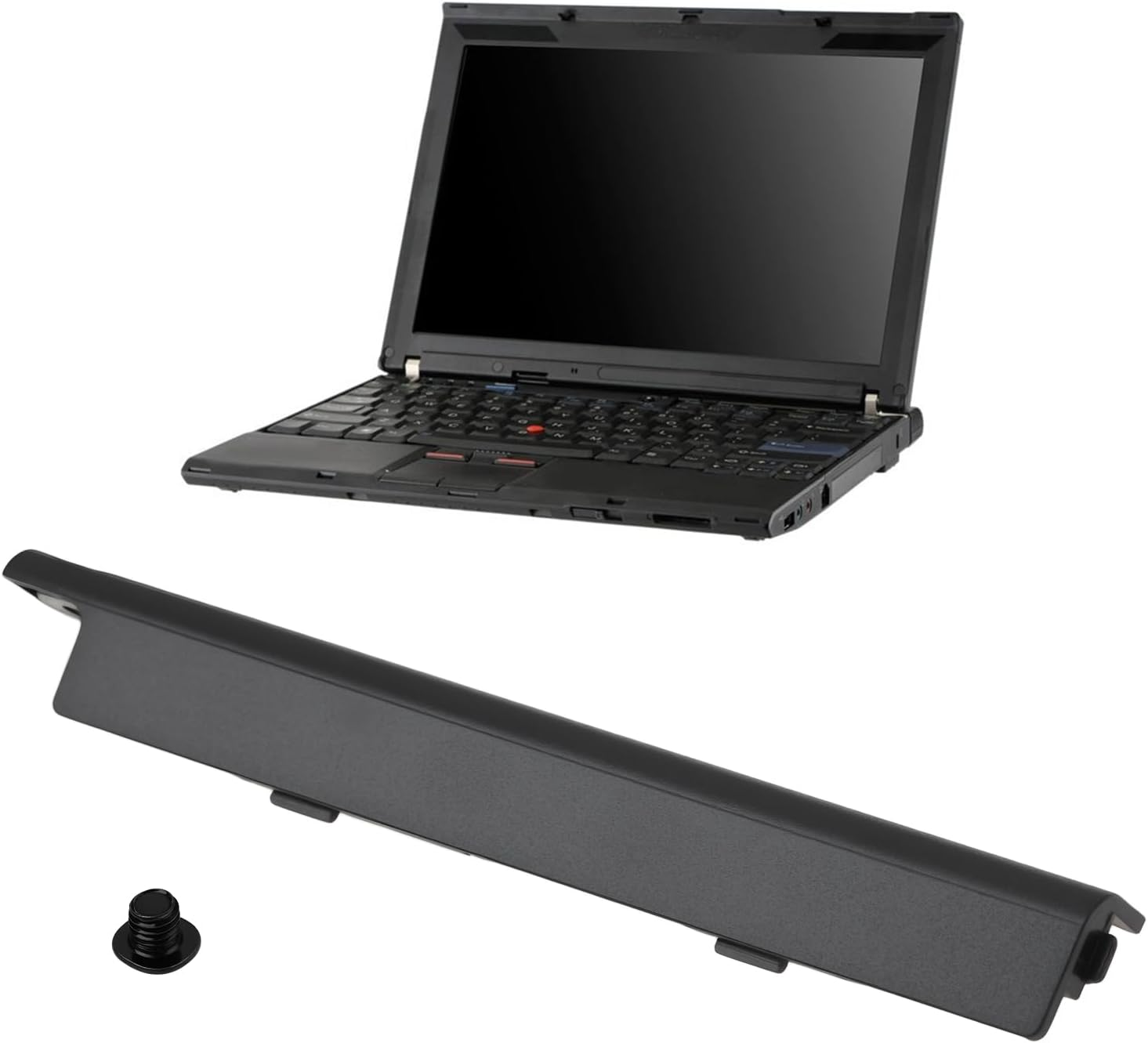 Emagtech 4Pcs HDD Hard Drive Caddy Cover with Screws Compatible with IBM Compatible with Thinkpad X200 X201 X220 X220I