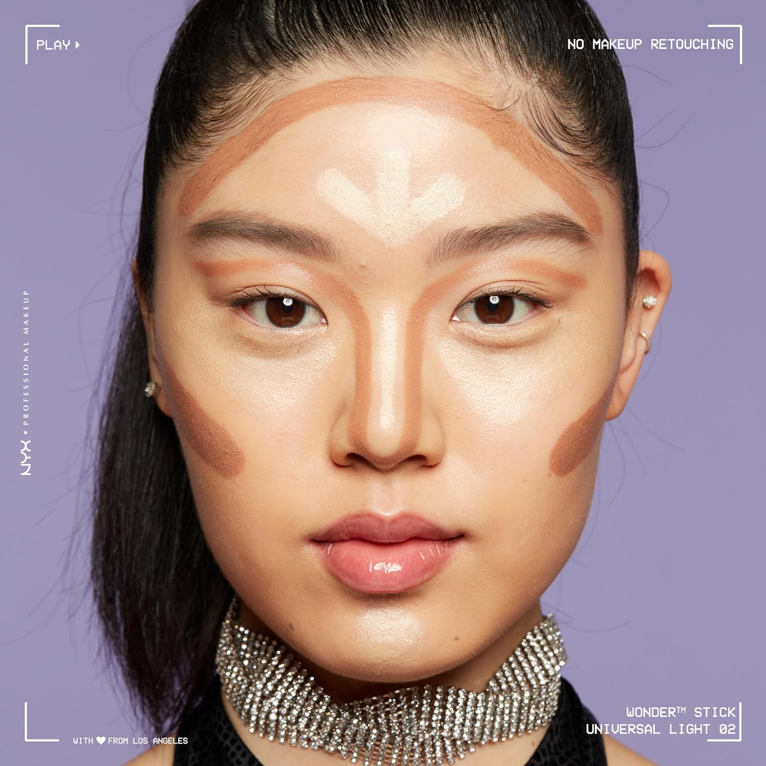 Nyx Professional Makeup Wonder Stick Contour and Highlight Stick Universal Light image number 2