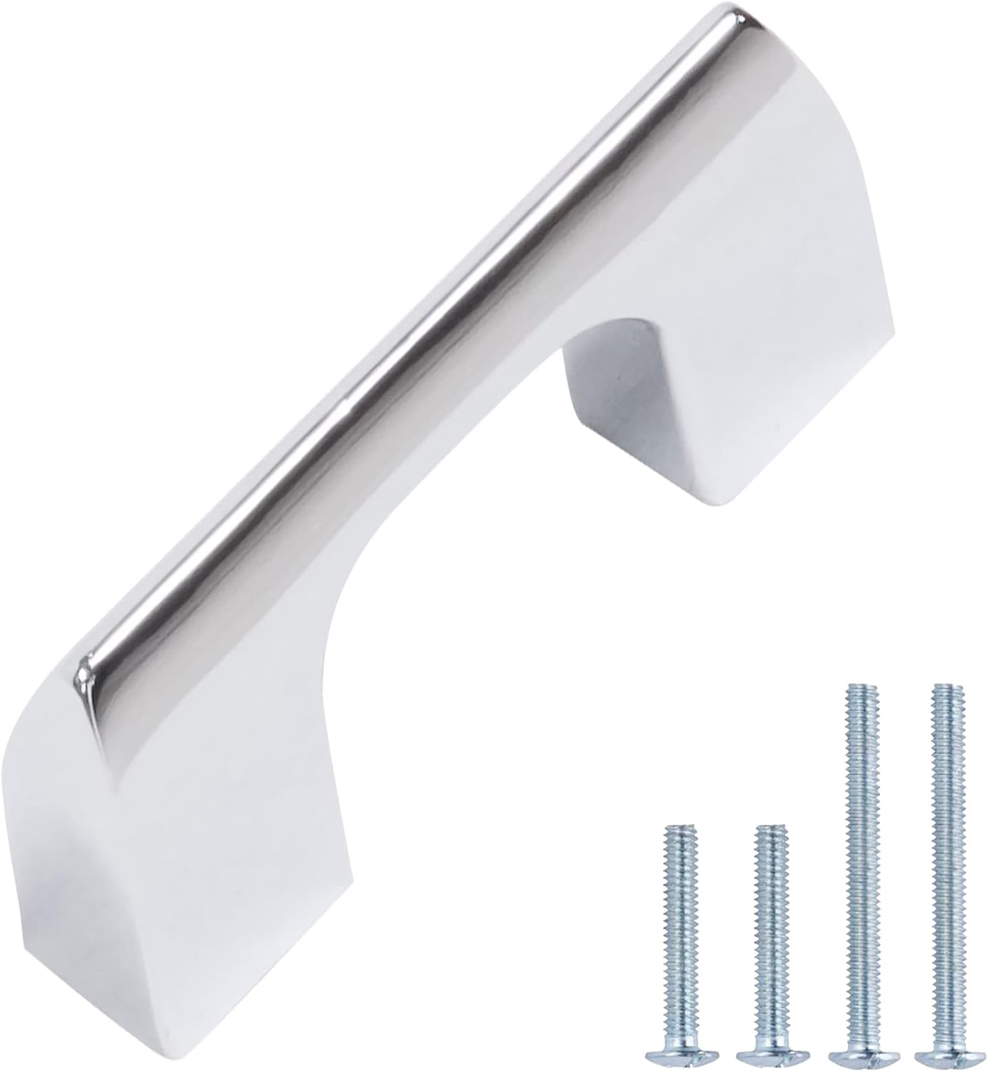 Monti Hardware | 1 Pack Gun Metal 6.3 Inch Hole Center | Cabinet Handles Bathroom Home Decor Drawer Pulls | Stainless Metal Kitchen Cabinet Handles | Etna Collection