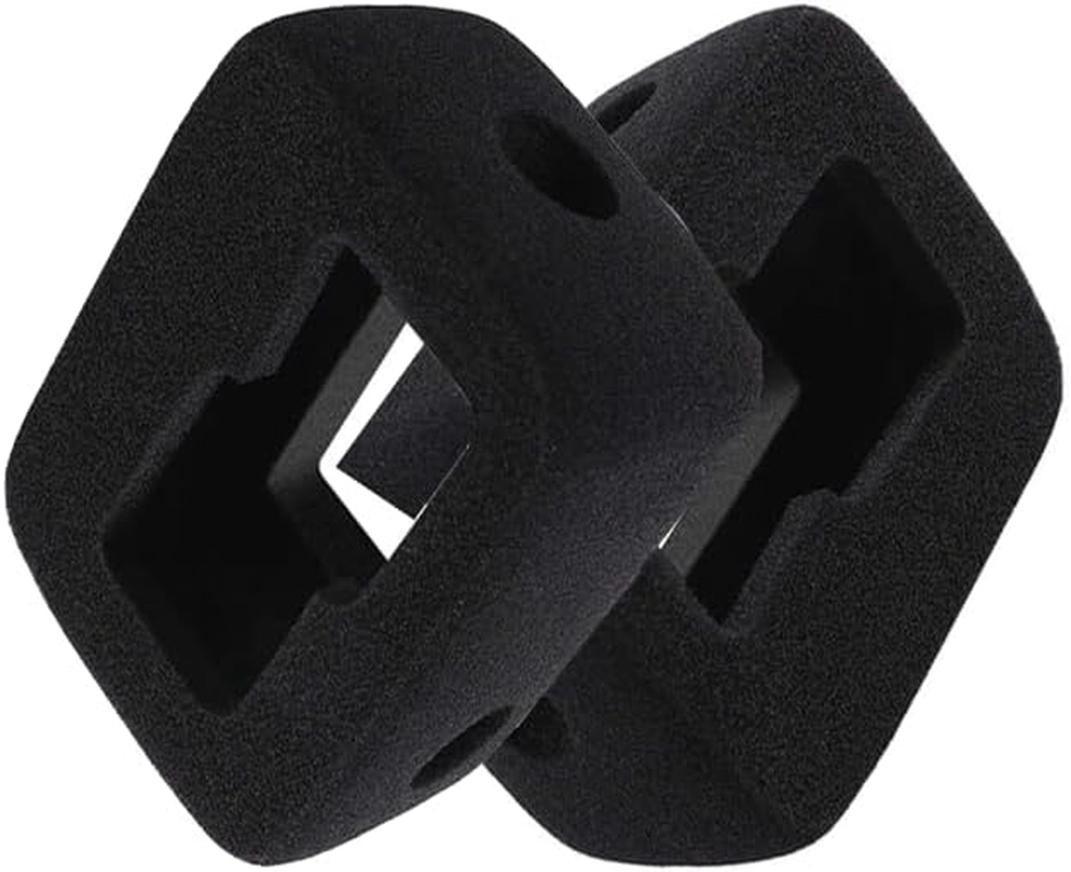 Gopro 12 Wind Cover, Camera Windscreen Foam Windshield for Gopro Hero 9 10 11 12 Black, Gopro Hero 9 10 11 12 Case Cover, Reduces Wind Noise for Optimal Audio Recording(2 Packs) image number 2