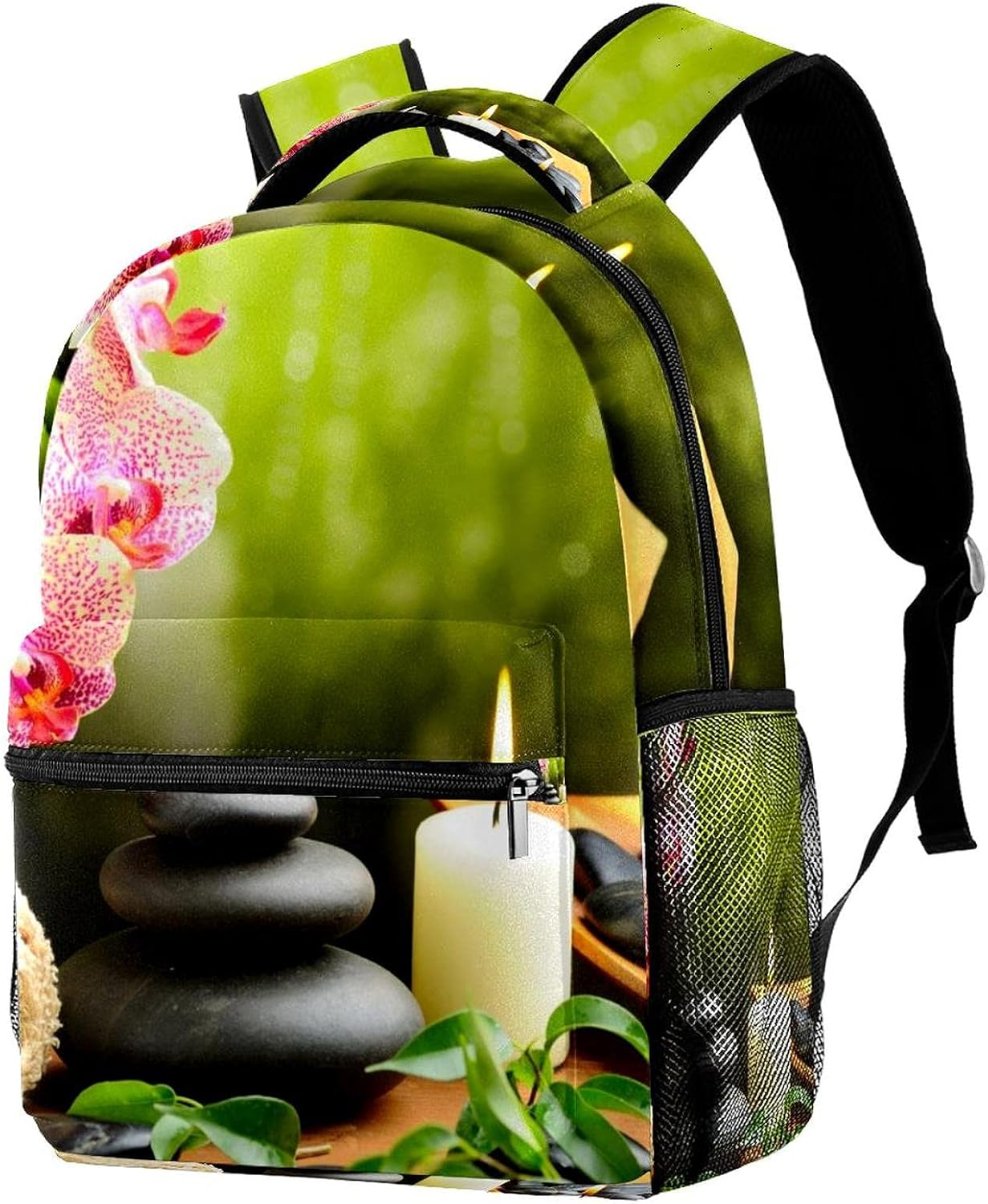 Zen Backpack Students Shoulder Bags Travel Bag College School Tote Backpacks image number 5