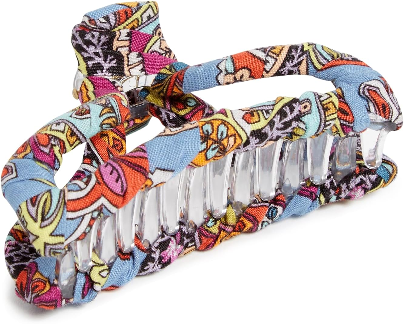 Vera Bradley Women'S Clip Hair Accessory, Provence Paisley, 1 Count (Pack of 1) image number 1