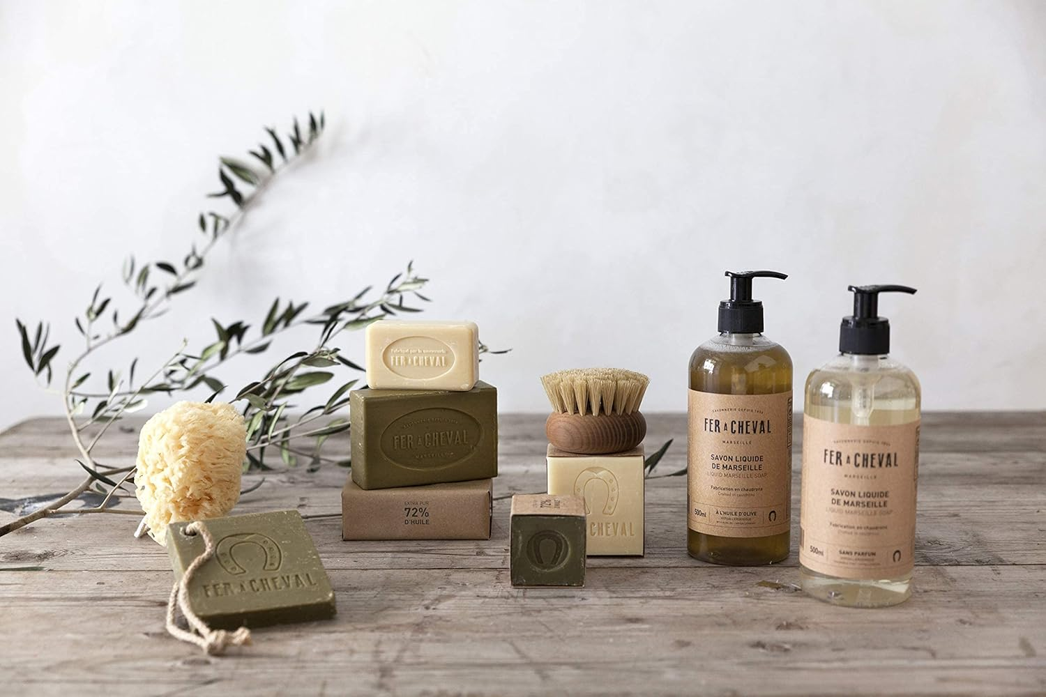 FER &Agrave; Cheval - Marseilles Liquid Soap - Unscented - Pump Dispenser 16.9 Oz image number 3