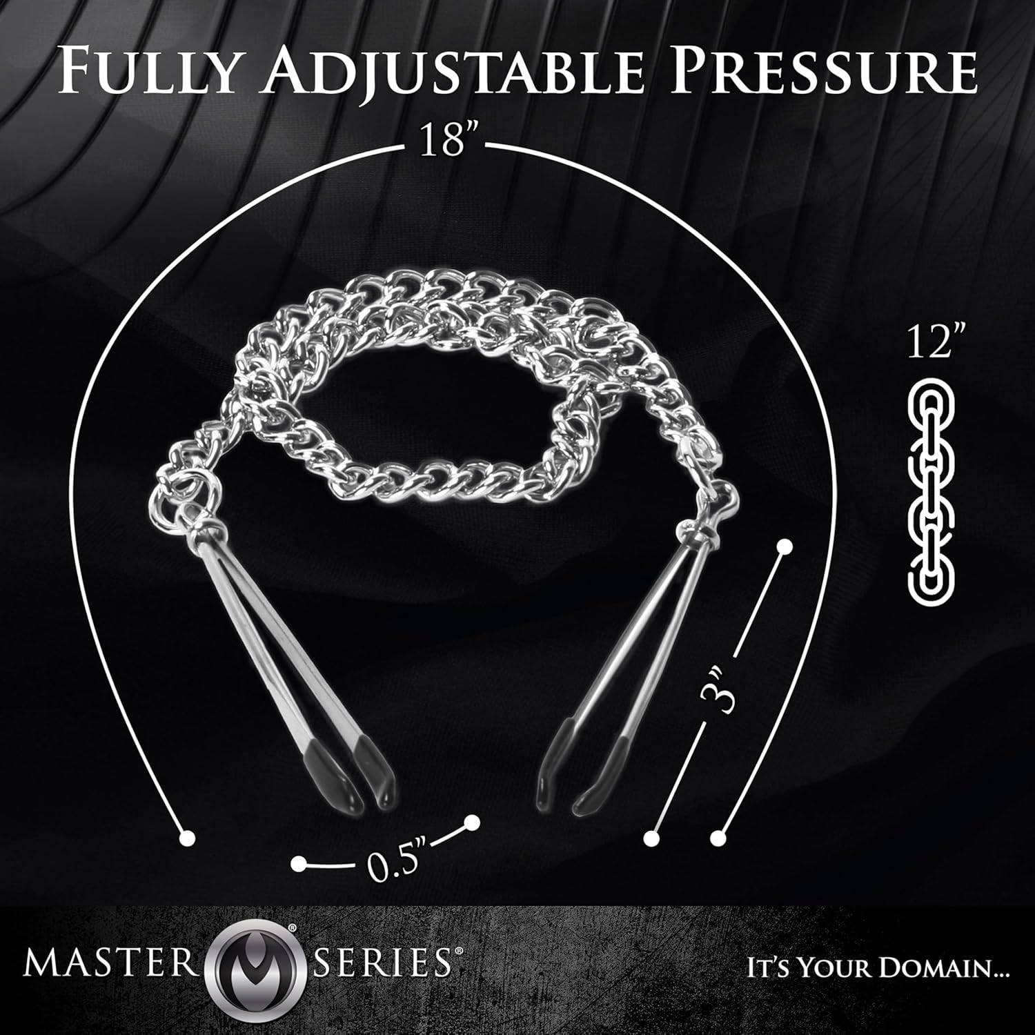 Master Series Tweezer Nipple Clamps image number 1