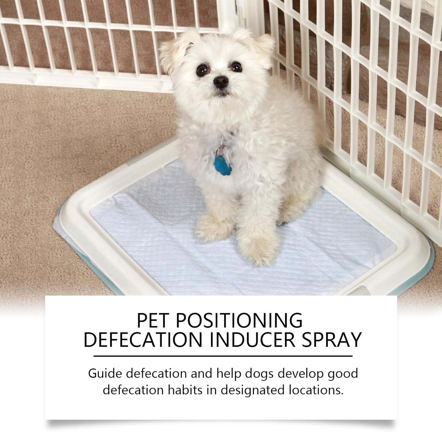 Pet Positioning Spray, Dog Toilet Training Aid, Defecation Inducer for Designated Areas image number 2