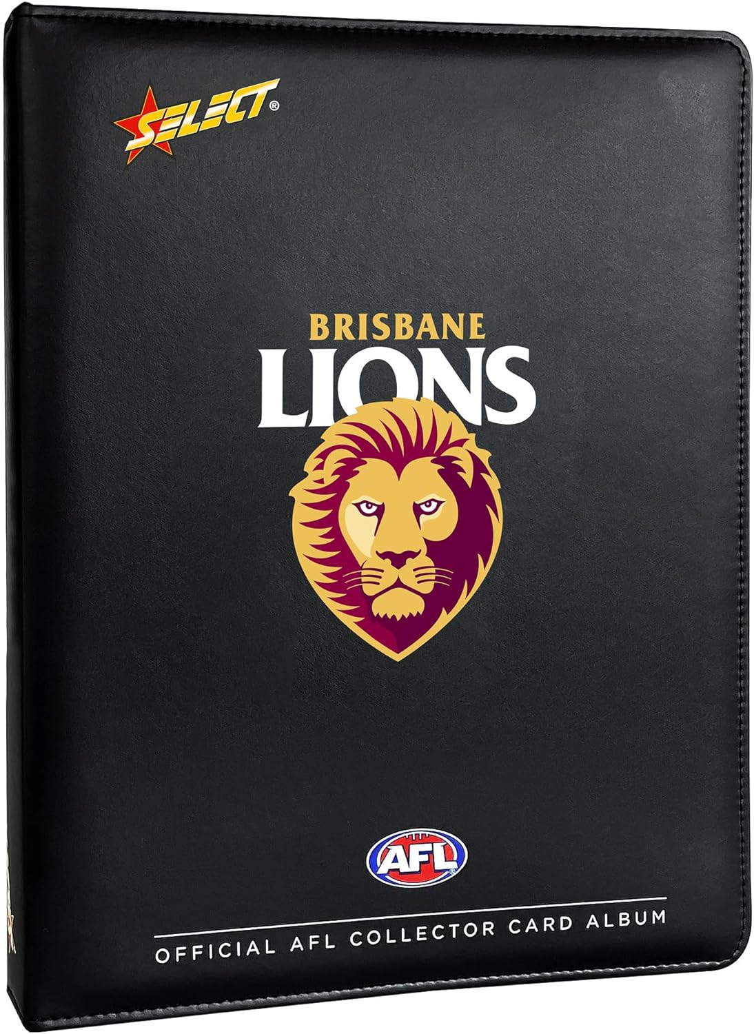 Official AFL Premiers Brisbane Lions Collector Card Album with Card Pages Included Limited Edition