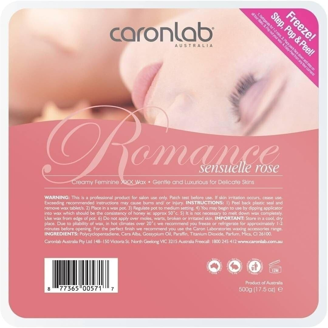 CARONLAB Caron Romance Sensuelle Rose Hard Wax - 500G image number 3