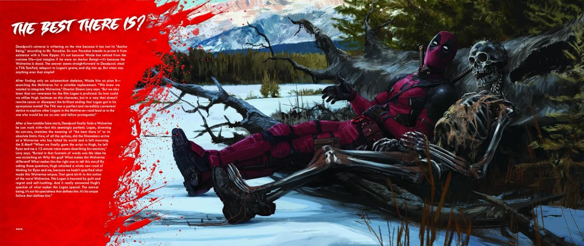 MARVEL STUDIOS' DEADPOOL & WOLVERINE: the ART of the MOVIE SLIPCASE image number 1