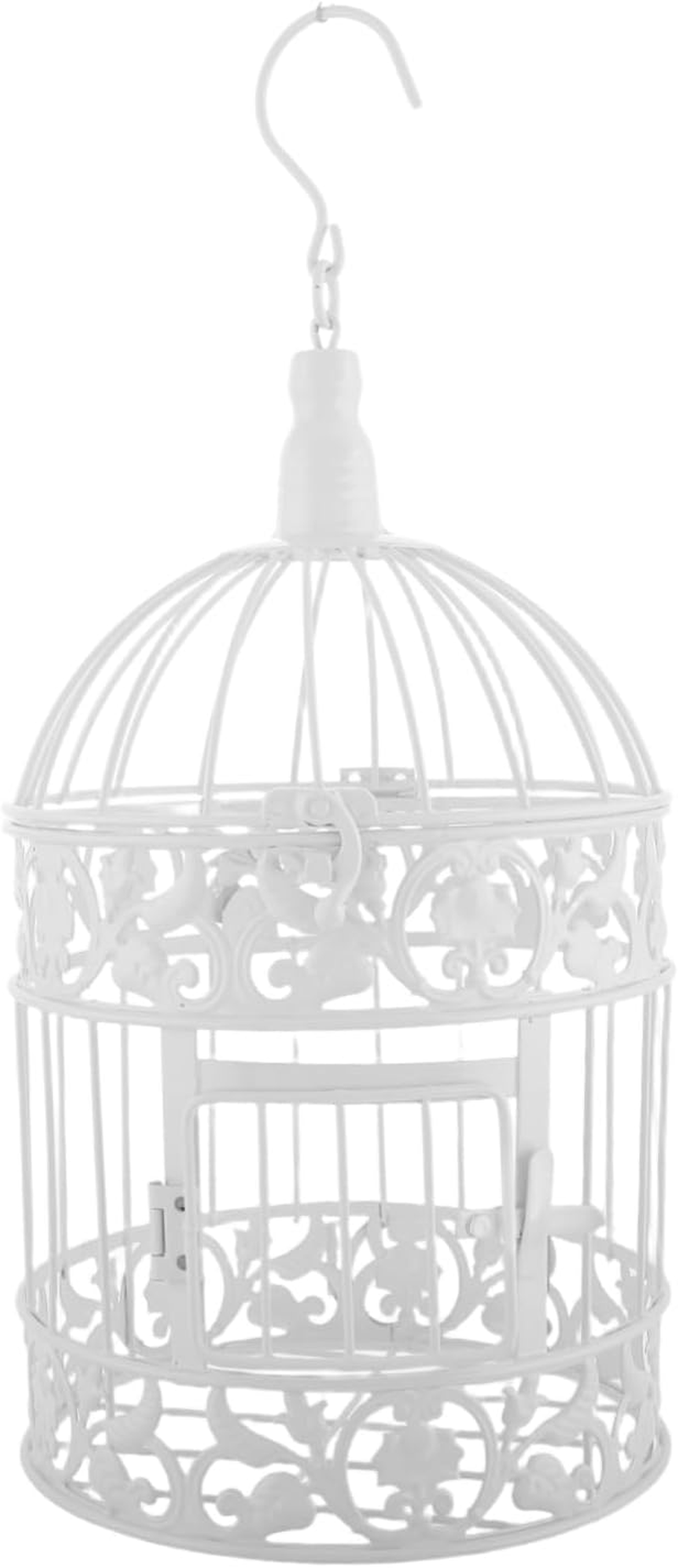 Iplusmile European Iron Birdcage for Home Decor Vintage Bird Cage Centerpiece for Weddings Hotels and Photography Props Small Decorative Sculpture Height