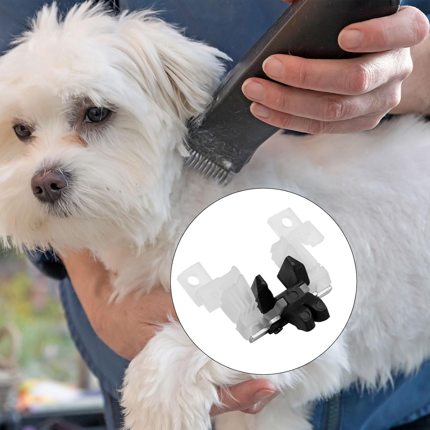 Gosknor 2Pcs Blade Drive Assembly for Pet Clippers, Professional Clipper Blade Drive Blade Drive Replacement for Andis AG & AGC Clippers Pet Hair Clippers Accessories image number 4