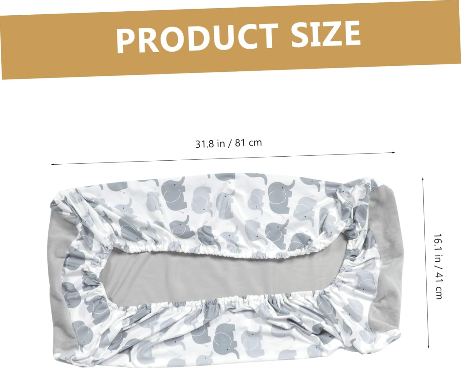 Ibasenice Changing Pad Unisex Diaper Change Table Sheet Cradle Sheet Baby Changing Pad Cover Machine Washable Decorative Patterns image number 6