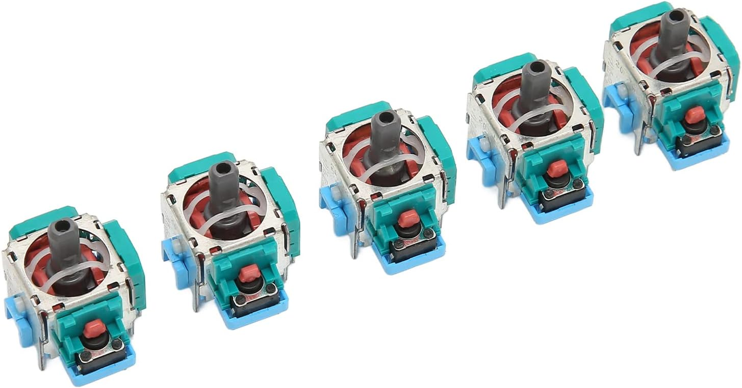 5Pcs Replacement 3D Joystick for PS5 Gamepad, Replacement with Compact and Precise Design, Stable Performance for PS5 Controller image number 5