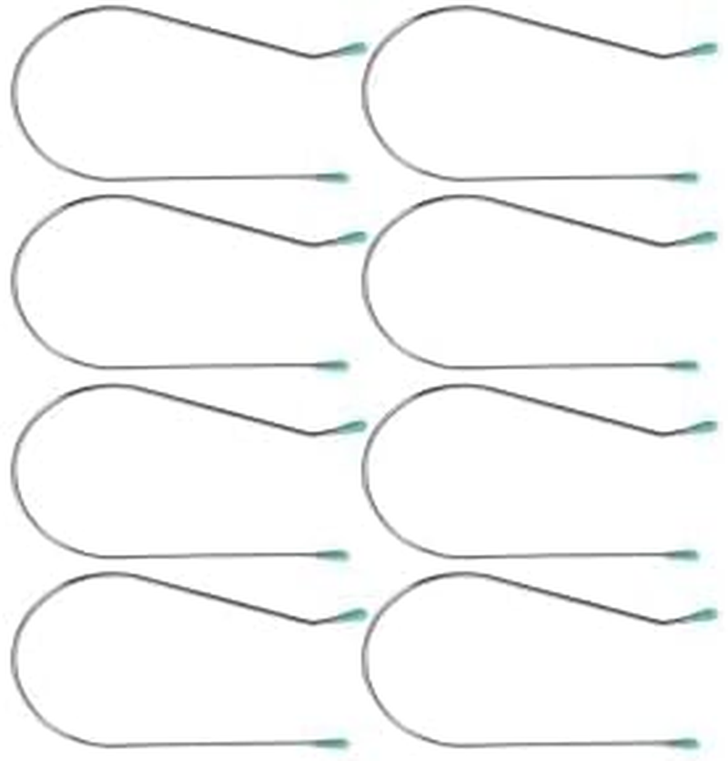 8 Pcs Hot Curler Clips Replacement Kit, Hot Roller Replacement, Hot Roller Clips Rollers Securing Pins Fits 2 Inch Hot Rollers, Styling Tools image number 2