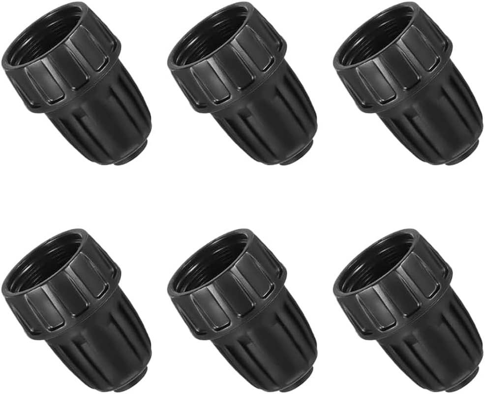 6-Pack Drip Irrigation Kit- 3/4" to 1/2" Adapters, Thread Drip Irrigation Tubing Adapter, Faucet Connector, Auto Watering image number 2