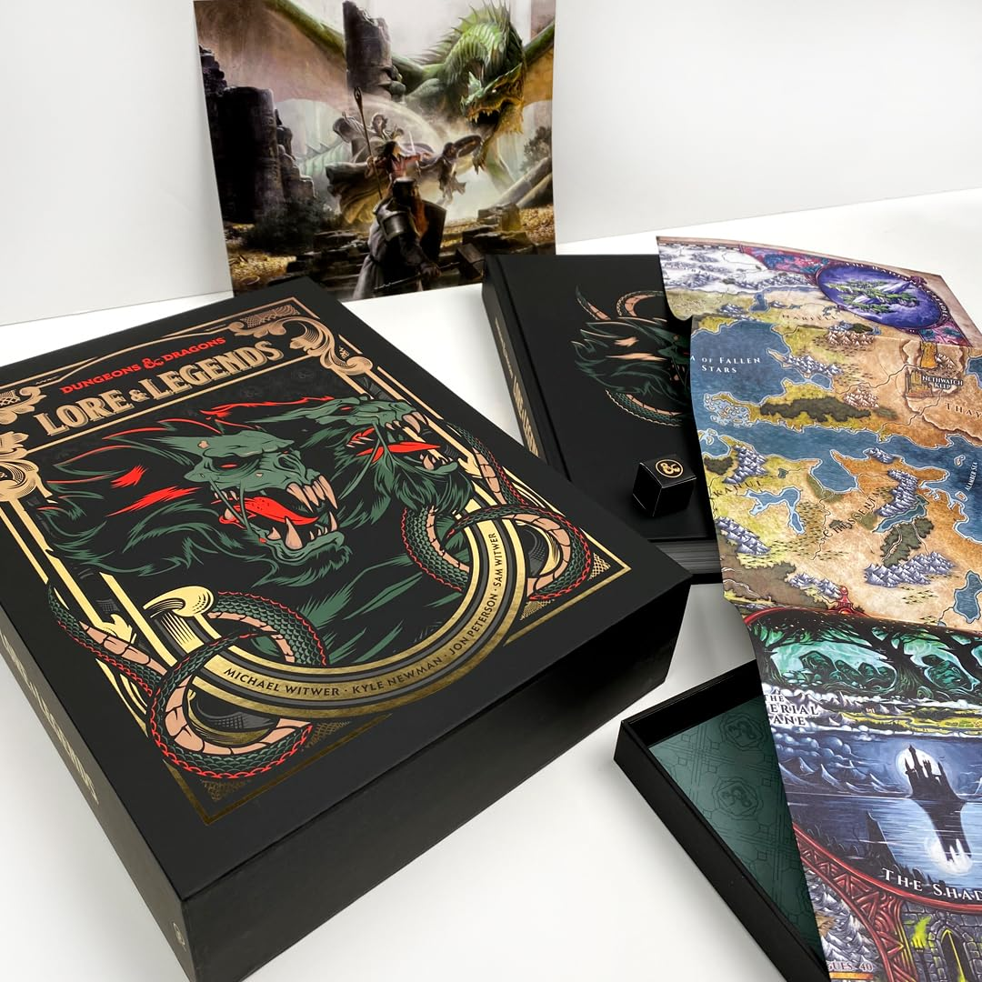 Lore & Legends [Special Edition, Boxed Book & Ephemera Set]: a Visual Celebration of the Fifth Edition of the World'S Greatest Roleplaying Game image number 2