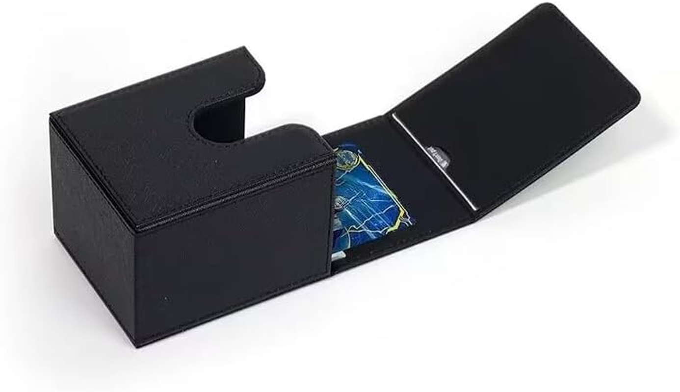 TYUANDOUER 50 Films Square Picture Holder Storage Case Frame for Fujifilm Instax Square Link SQ40 SQ20 SQ10 SQ6 SQ1 SP-3 Instant Camera, PU Leather Photo Storage Box for Fuji Square SQ Film - Black - Black image number 2