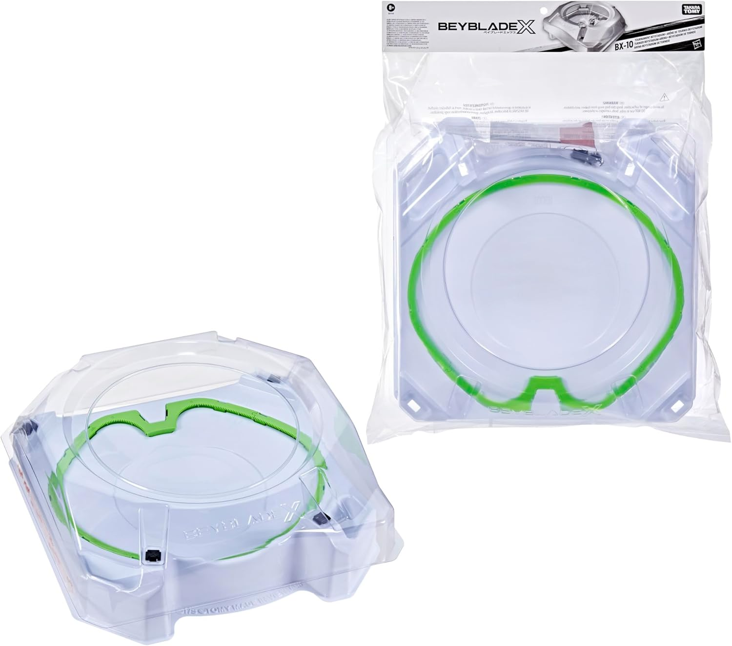 Beyblade X BX-10 Tournament Beystadium, Authentic Takara Tomy Tournament Battle Arena for Beyblade Spinning-Top Toys (Requires Top & Launcher Sold Separately), 8+
