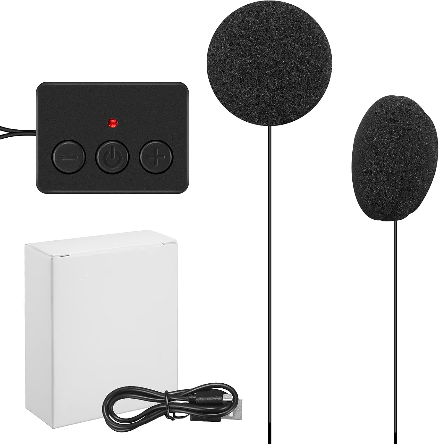 ZRUHIG Bluetooth Module & Speaker for Sleep Headphones, Bluetooth Replacement Module for Sleep Headphones, Bluetooth Headband, Bluetooth 5.0 Control Panel, Bluetooth Pillow Speaker with Microphone image number 4