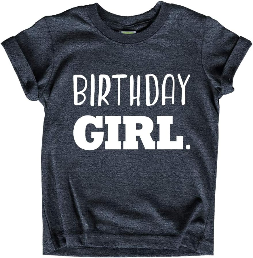 Birthday Girl Shirt Girls Birthday Tee Outfit Toddler Baby 1St 2Nd 3Rd 4Th 5Th 6Th 7Th