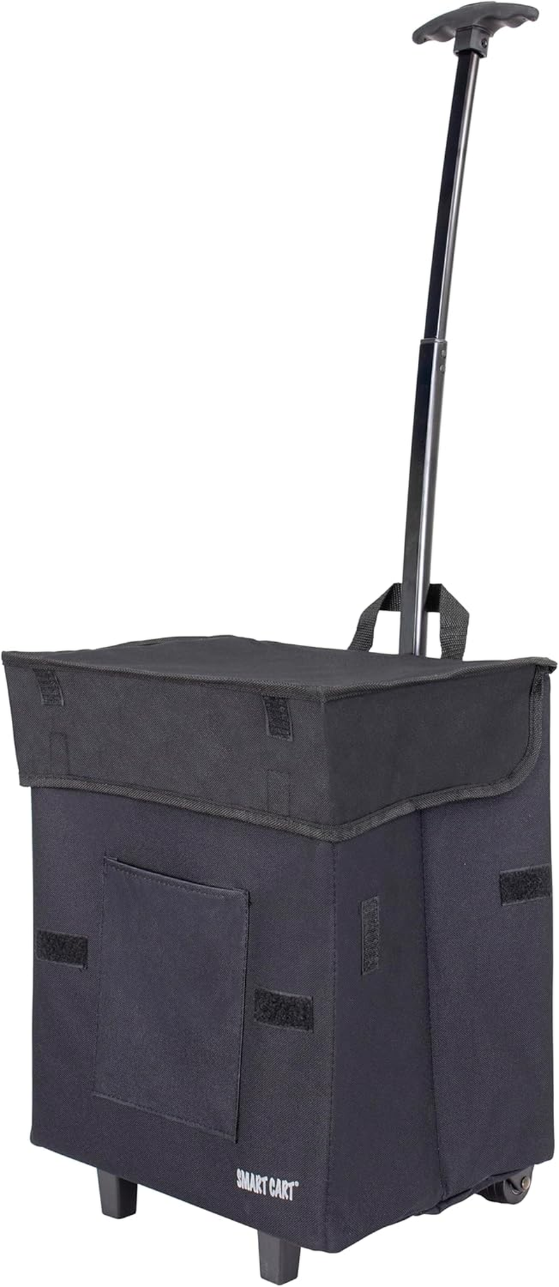 Dbest Products Smart Cart Rolling Multipurpose Collapsible Basket Scrapbooking Blackout