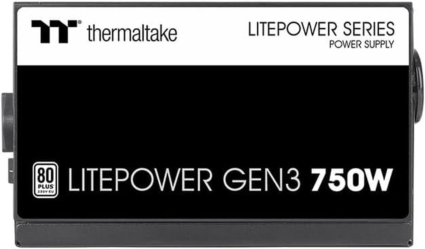 Thermaltake Litepower GEN3 750W 80 plus PSU, PS-LTP-0750NNSAWA-A image number 5