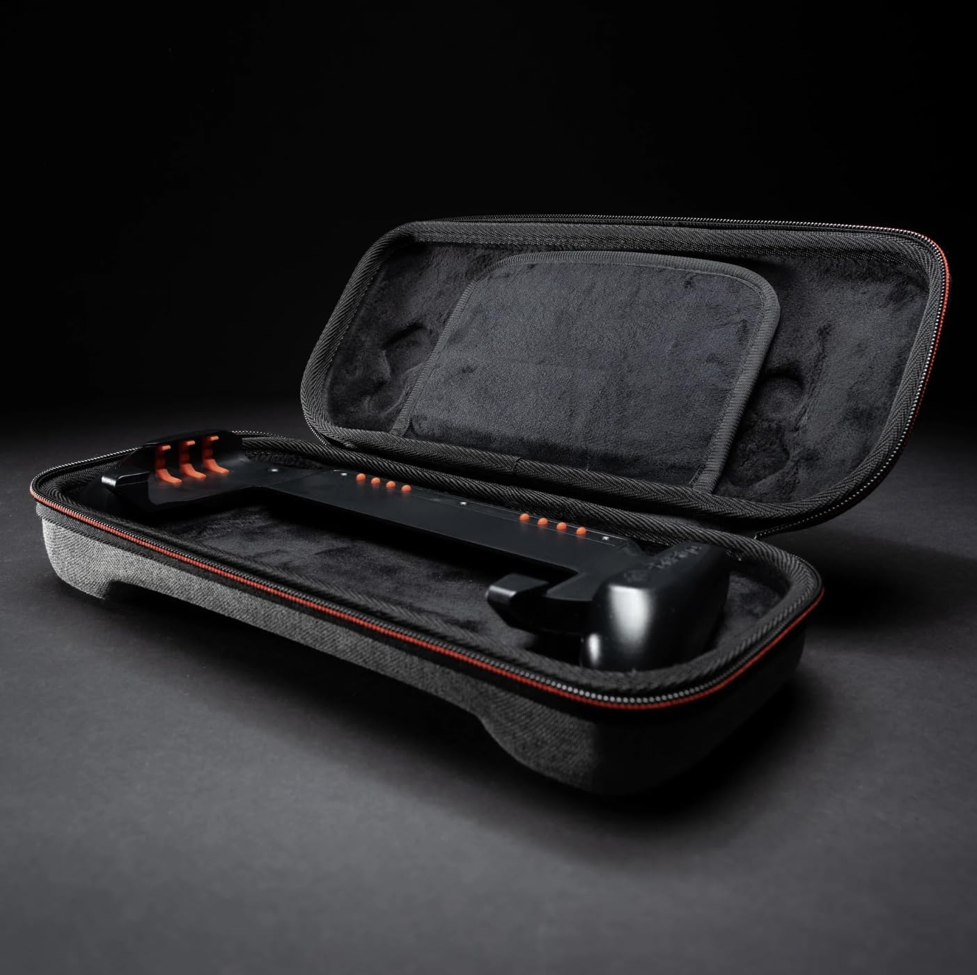 Satisfye - Zengrip Ronin Slim Bundle, Accessories Compatible with Nintendo Switch & OLED - the Bundle Includes: Black Ronin Zengrip and Grey Zencase Slim (BLACK) image number 1