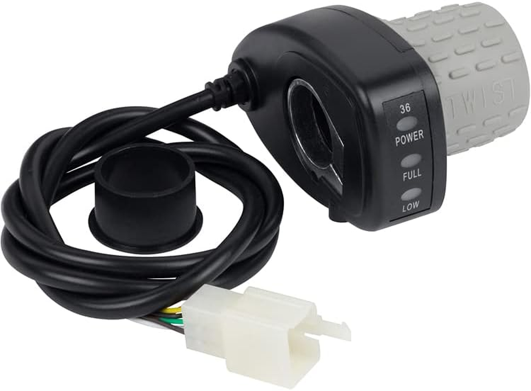 Twist Throttle for Razor MX500 - Premium OEM Twist Grip Throttle for 36 Volt Razor MX500 (Version 21+) and MX650 (Version 14+) off Road Motorcycle - 6-Wire Connector - Part W13114501043 image number 6