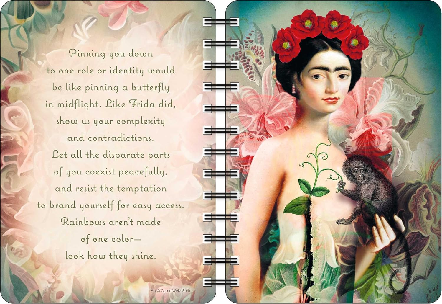 For the Love of Frida 2025 Weekly Planner Calendar: Art and Words Inspired by Frida Kahlo image number 4