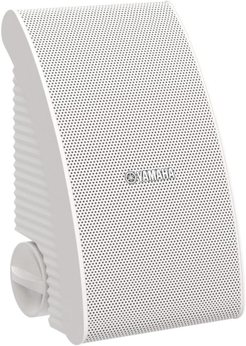 Yamaha NS-AW392 Pair of Outdoor Speakers with 2-Way Acoustic Suspension Design, White