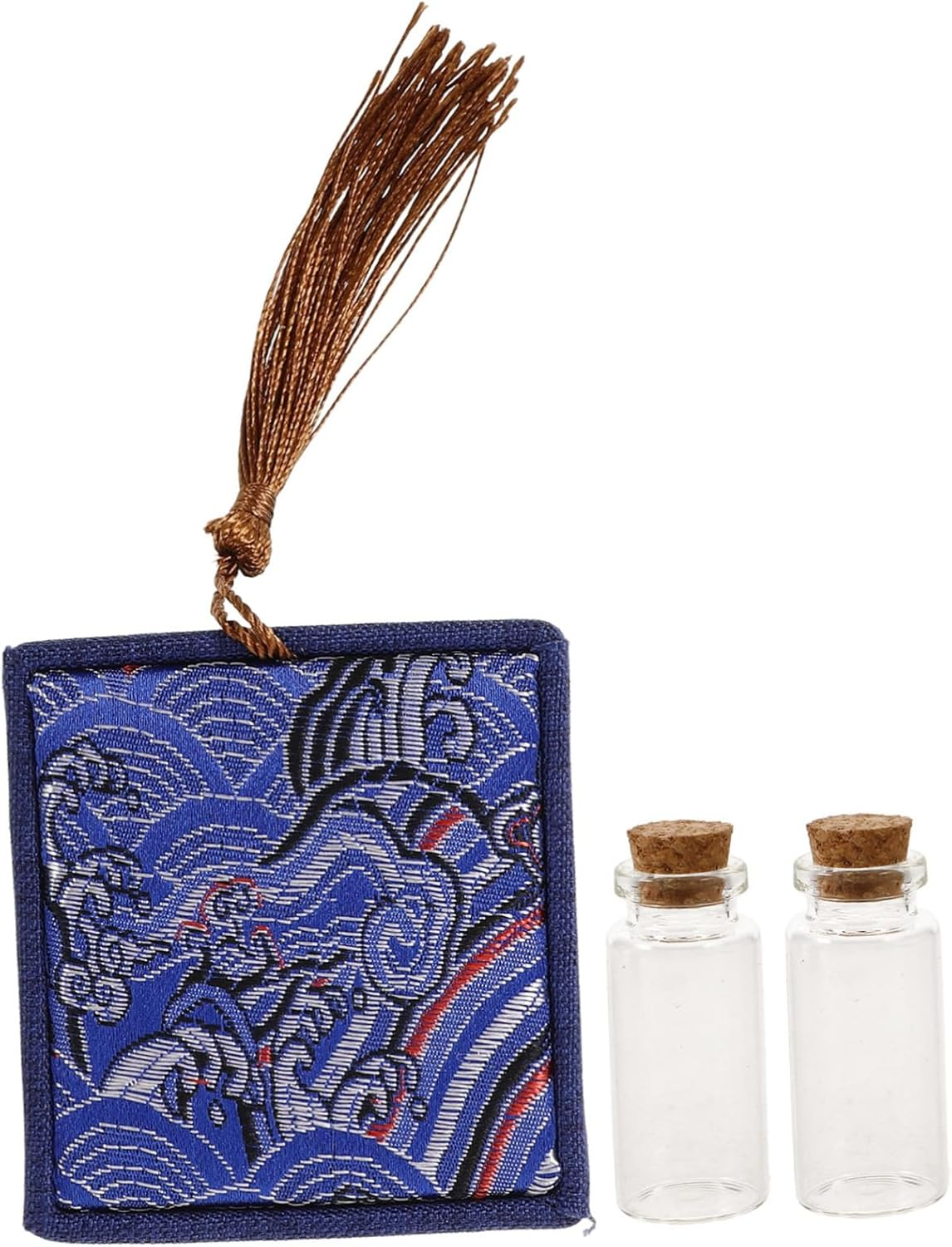 Baby Keepsake Box Set First Tooth and Fetal Hair Storage Bottles, Wooden Umbilical Cord Souvenir Collection Case, Diy Newborn Memory Keepsake for Infant Hair and Teeth Preservation