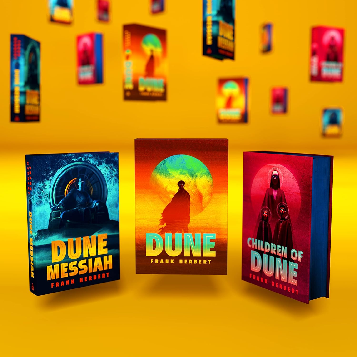 Frank Herbert'S Dune Saga 3-Book Deluxe Hardcover Boxed Set: Dune, Dune Messiah, and Children of Dune image number 4