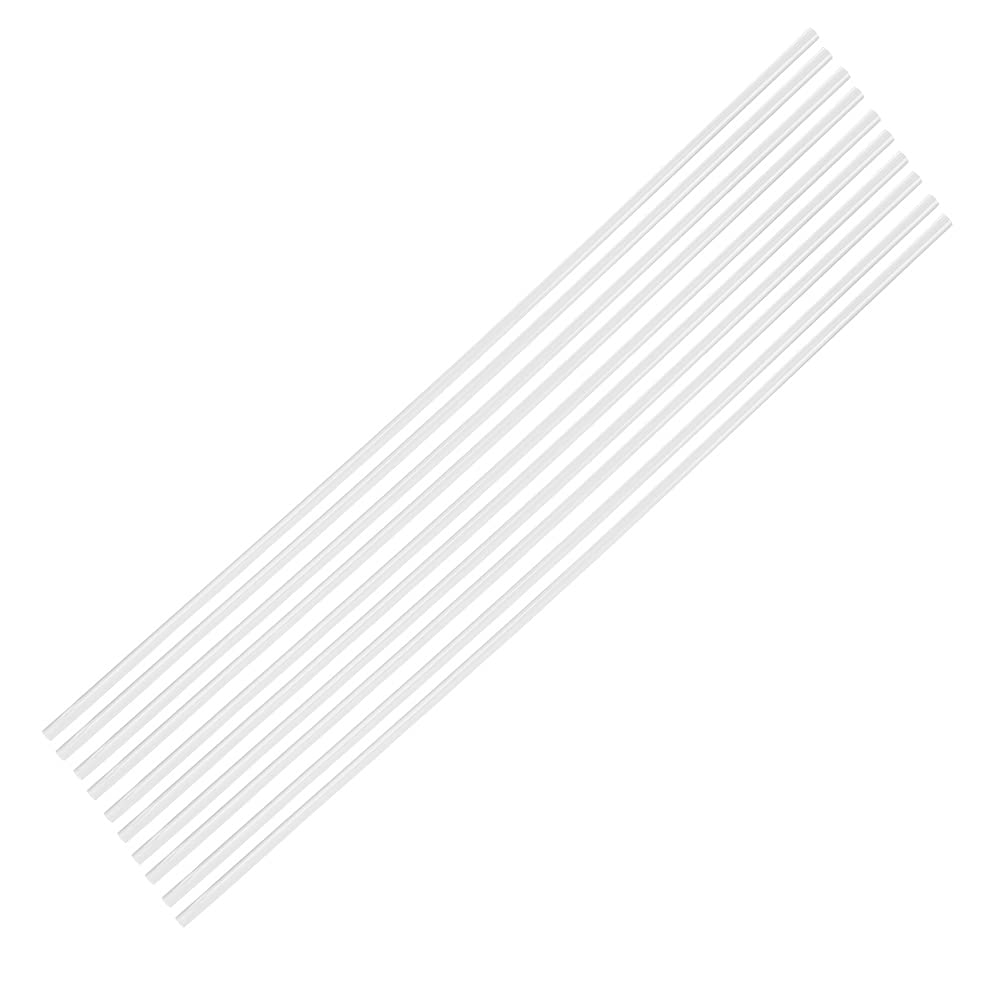 PETG Water Cooling Tube for PC CPU - Hard Acrylic Waterblock Tubing Hose 14Mm OD X 10Mm ID 100Cm Length 10Pcs Pack