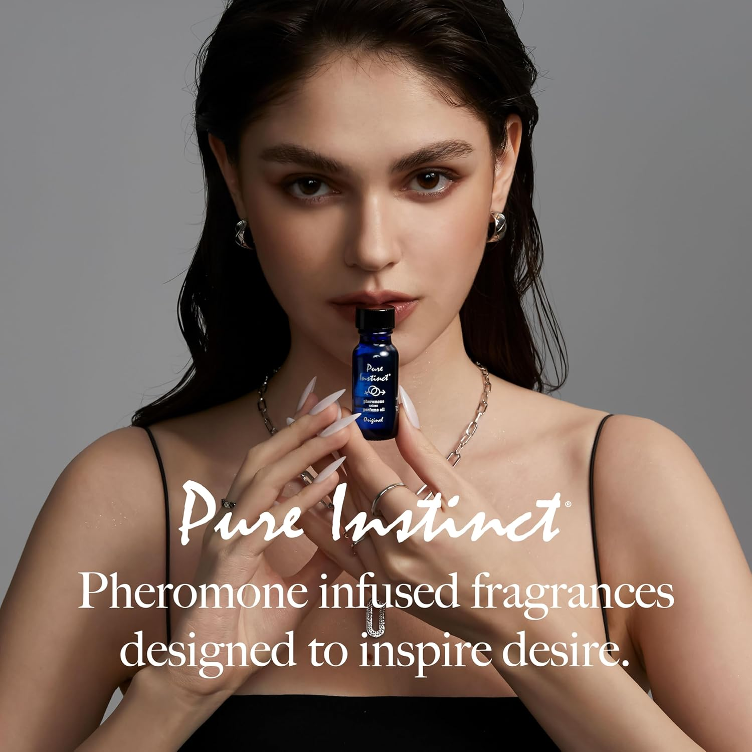 Pure Instinct (2-Pack - the Original Pheromone Infused Essential Oil Perfume Cologne - Unisex for Men and Women - TSA Ready image number 1