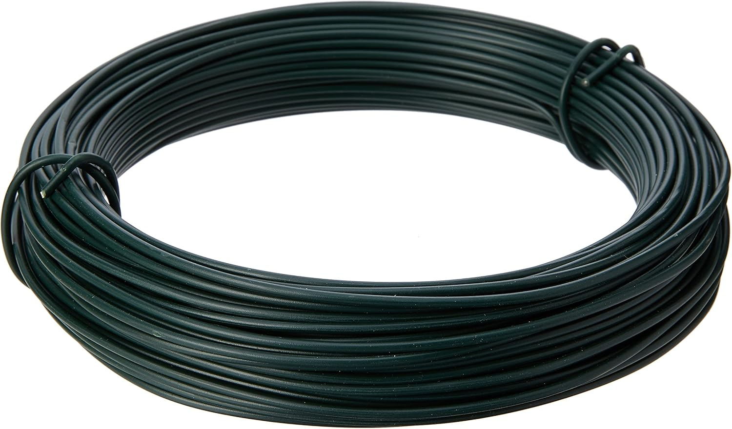 Tildenet 3070490 30M/ 2Mm Plastic Coated Garden Wire Coil, Green image number 2