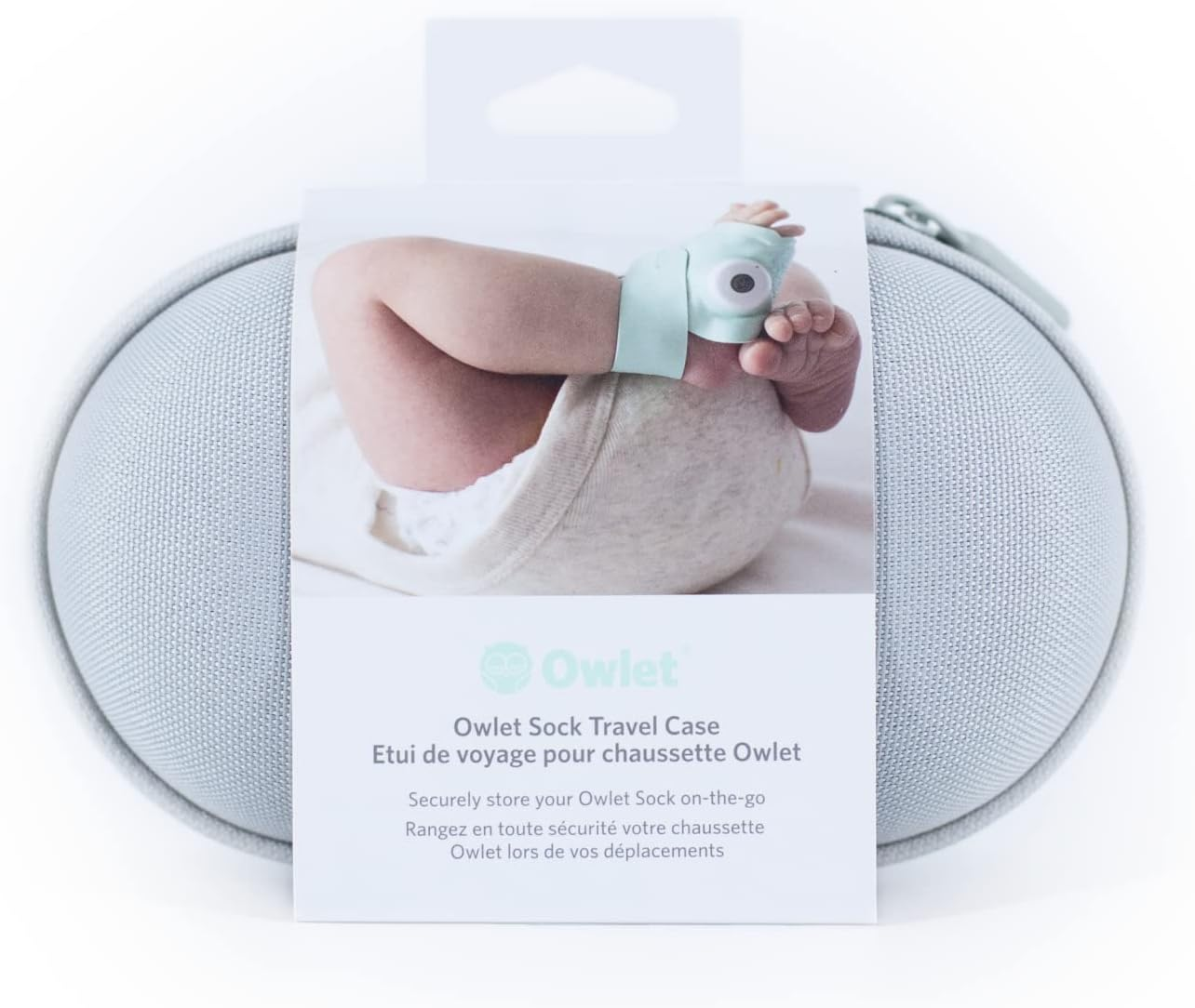 Owlet Dream Sock Travel Case - Keep Your Baby Monitor Safe and Organized On-The-Go image number 4