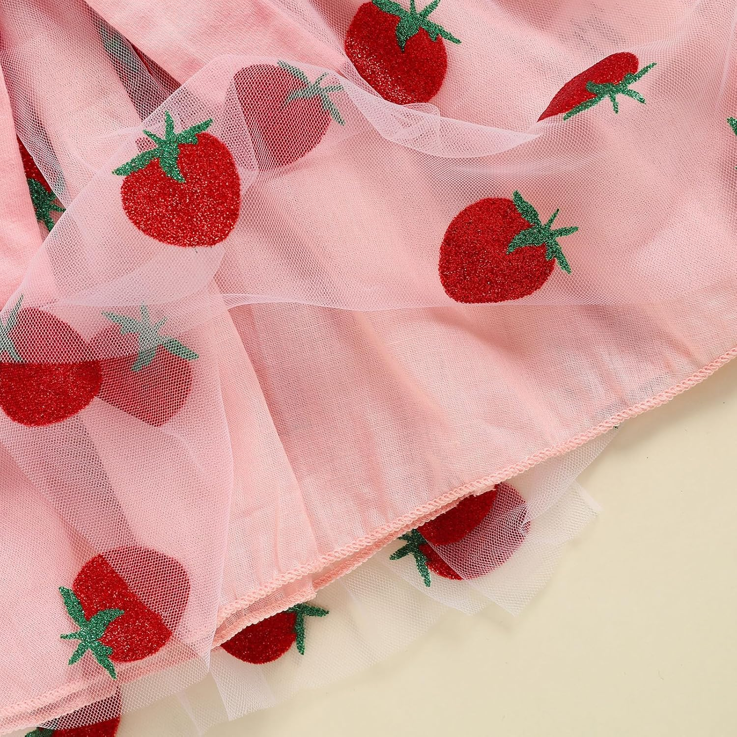 Toddler Baby Kid Girls Big Sister Outfits Short Sleeve T-Shirt Top+Tutu Skirt with Headband Clothing Set image number 4