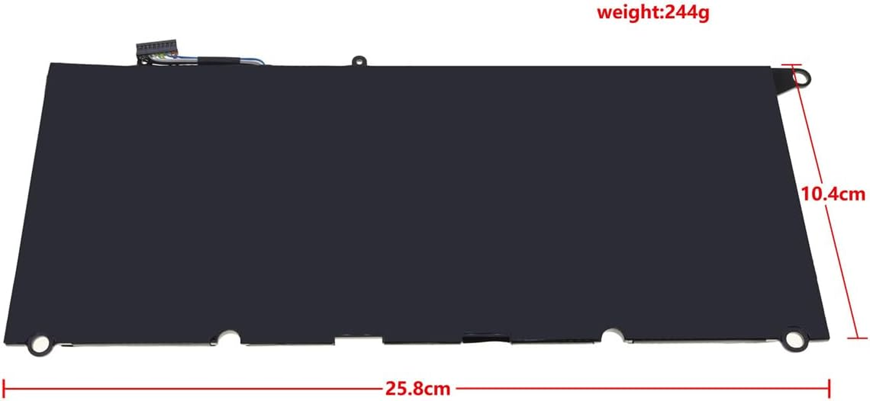 Tanch 90V7W JHXPY 0N7T6 JD25G Laptop Battery Replacement for DELL XPS 13 13D 9343 XPS 13 9350 7.6V 6710Mah 56W image number 5