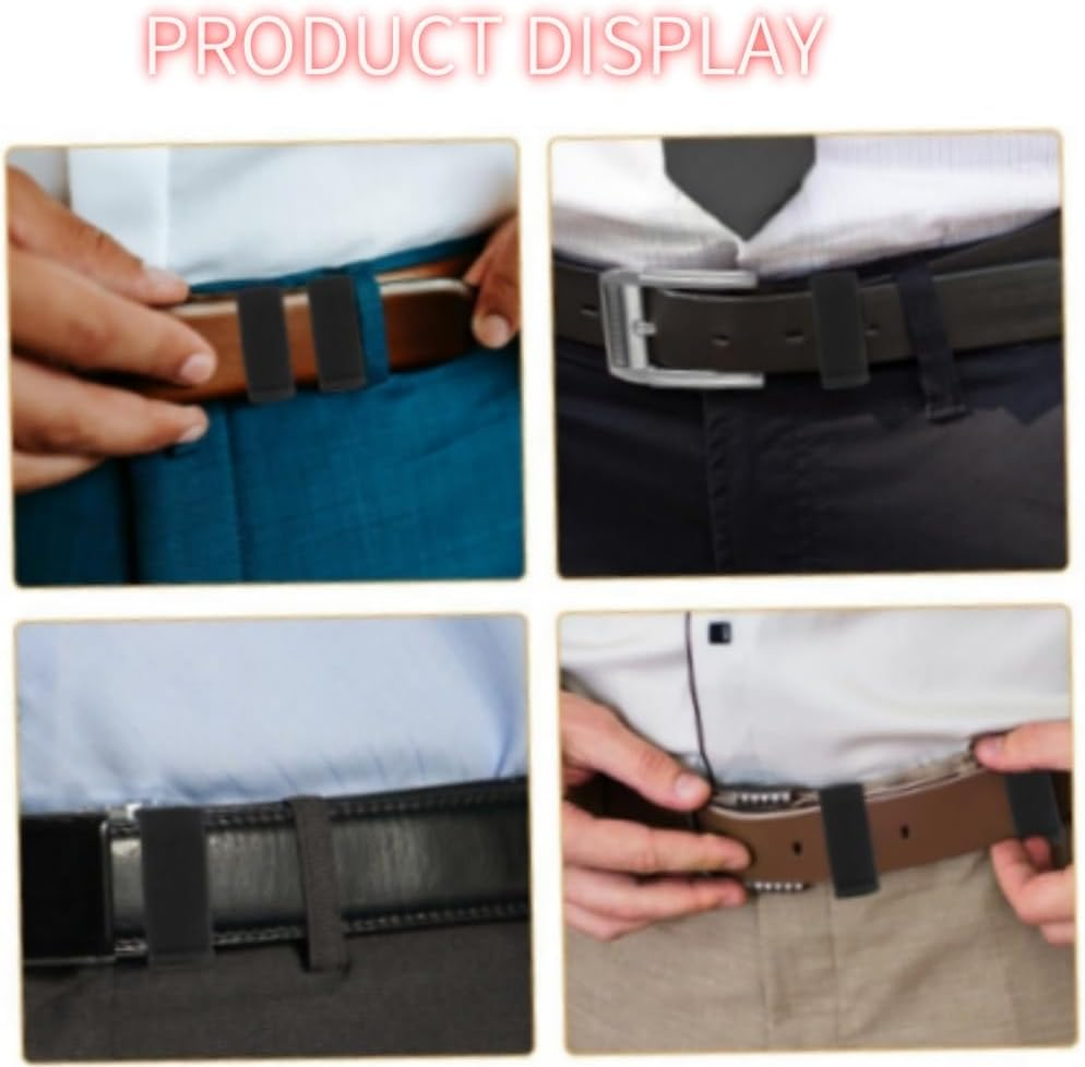 Goxfaca Backpack Strap Keeper 4 Pcs Elastic Belt Keepers for Duty Belt Stay Loops Belt Holders Retainer Band for 1.5" Wide Belts and Straps image number 5