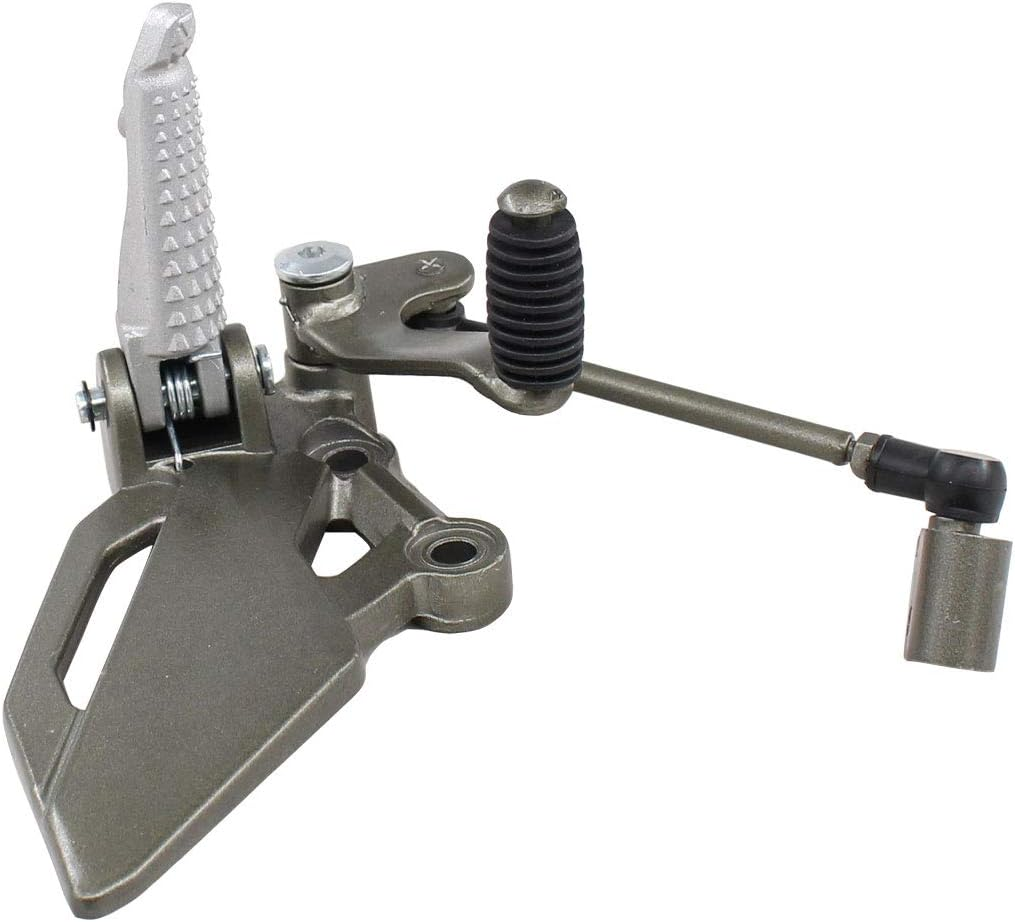 Newyall Front Left Side Foot Peg Pedal Mount Bracket for Kawasaki Versys 250/300 2017-2018, Ninja 250 2013-2015, Ninja 300 2013-2018, Z250/300 2013-2014 image number 2