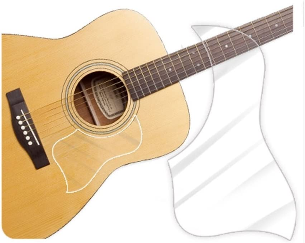 Healingshield Premium Acoustic Guitar Pickguard Style Type Clear Matt